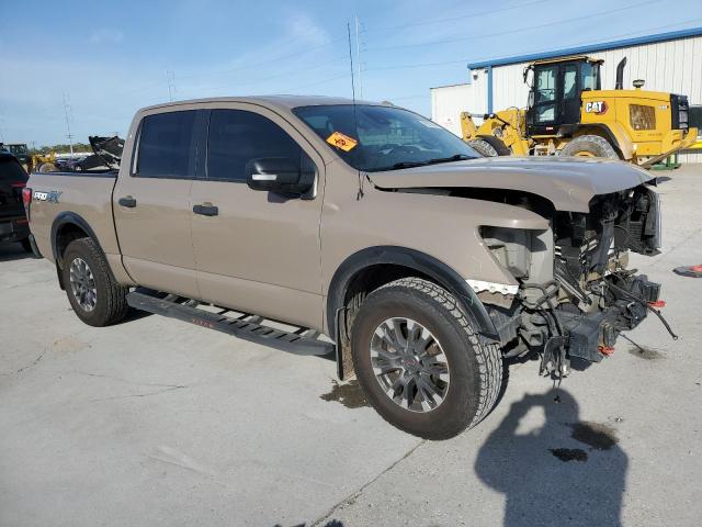 1N6AA1ED6MN524519 - 2021 NISSAN TITAN SV TAN photo 4