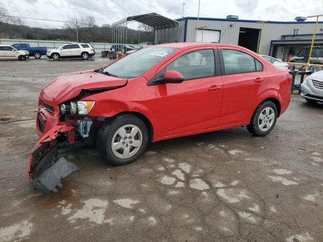 1G1JA5SH3F4118877 - 2015 CHEVROLET SONIC LS RED photo 1