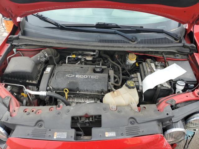 1G1JA5SH3F4118877 - 2015 CHEVROLET SONIC LS 红色 照片 11