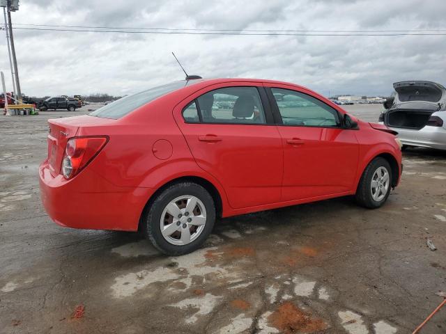 1G1JA5SH3F4118877 - 2015 CHEVROLET SONIC LS RED photo 3