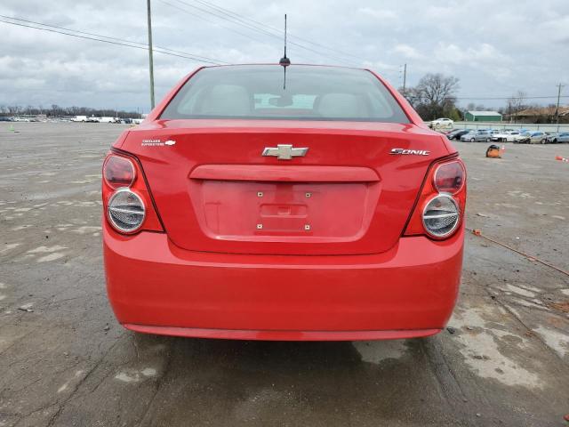 1G1JA5SH3F4118877 - 2015 CHEVROLET SONIC LS 红色 照片 6