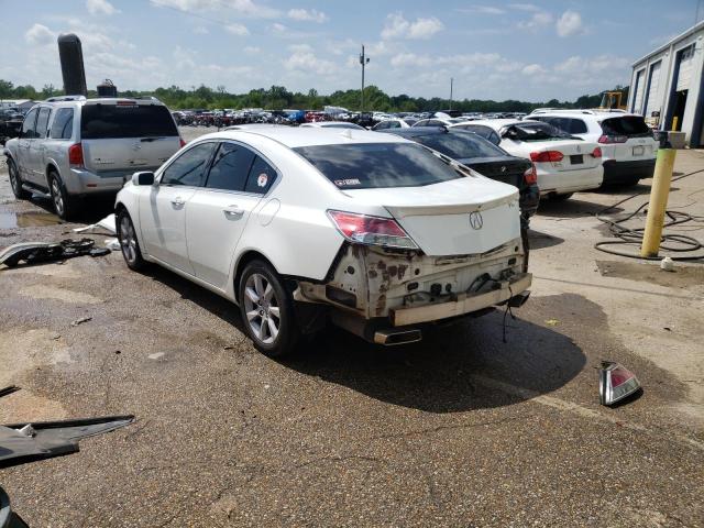 19UUA8F53EA006961 - 2014 ACURA TL TECH WHITE photo 2
