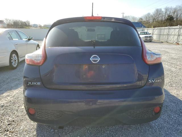 JN8AF5MV9FT555594 - 2015 NISSAN JUKE S PURPLE photo 6