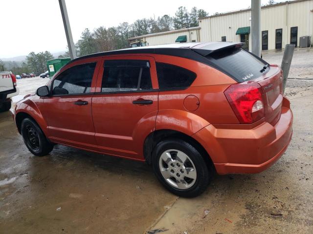 1B3HB28B47D595244 - 2007 DODGE CALIBER ORANGE photo 2