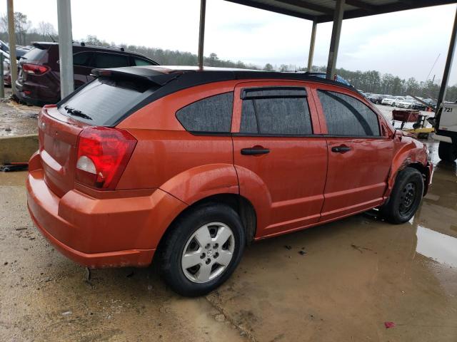 1B3HB28B47D595244 - 2007 DODGE CALIBER ORANGE photo 3