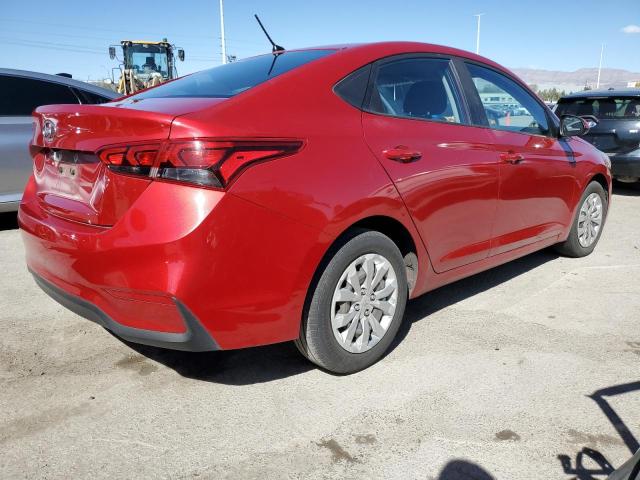 3KPC24A37KE060178 - 2019 HYUNDAI ACCENT SE RED photo 3