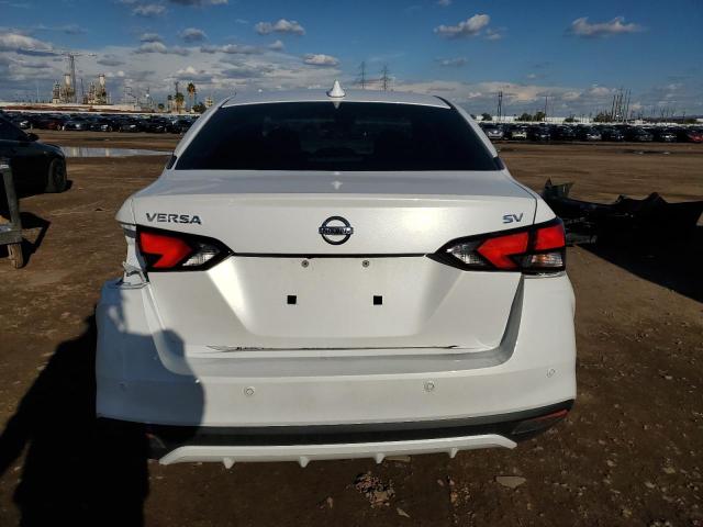 3N1CN8EV9ML918178 - 2021 NISSAN VERSA SV WHITE photo 6