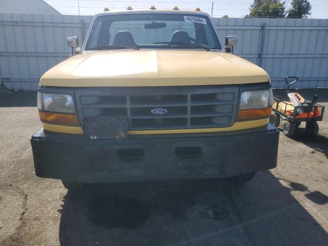 1FDLF47F0VEA05721 - 1997 FORD F SUPER DUTY YELLOW photo 5