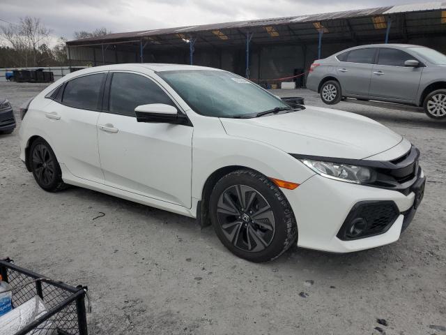 SHHFK7H51JU201713 - 2018 HONDA CIVIC EX WHITE photo 4