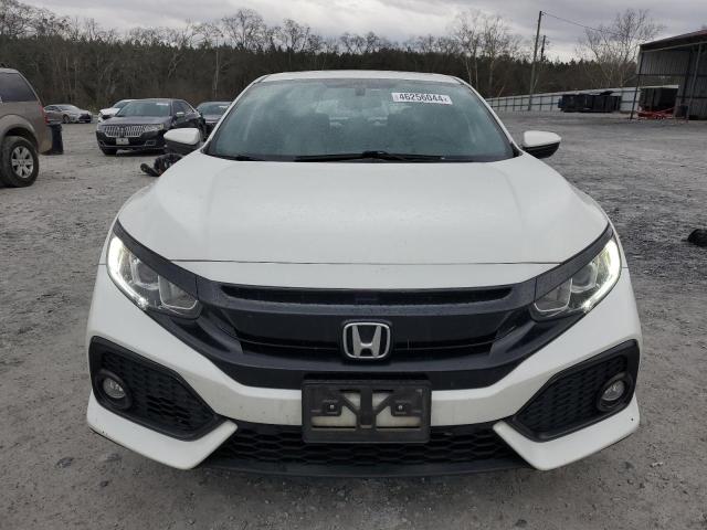 SHHFK7H51JU201713 - 2018 HONDA CIVIC EX WHITE photo 5