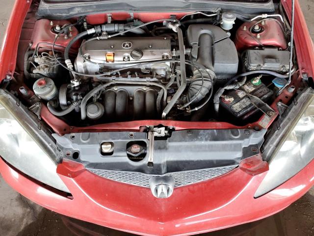 JH4DC54895S006671 - 2005 ACURA RSX RED photo 11