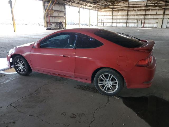 JH4DC54895S006671 - 2005 ACURA RSX RED photo 2