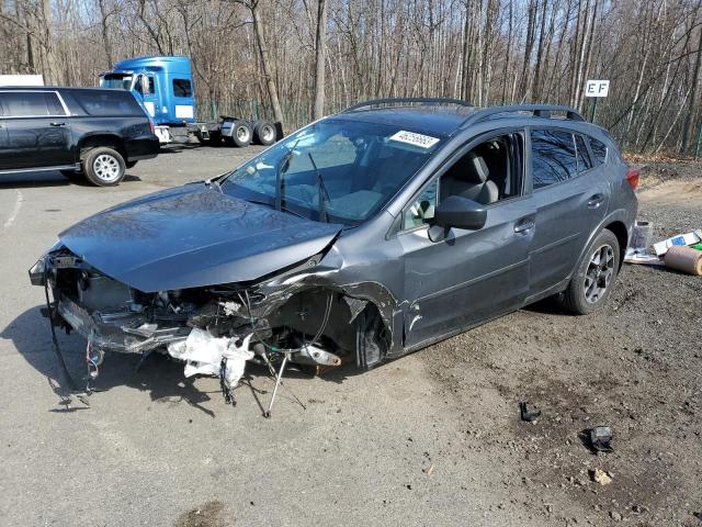 JF2GTABC3L8254313 - 2020 SUBARU CROSSTREK GRAY photo 1