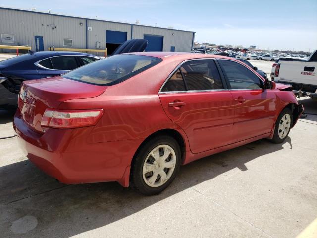 4T1BE46K19U400807 - 2009 TOYOTA CAMRY BASE RED photo 3