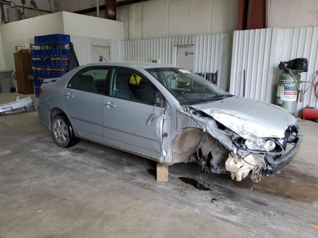 2T1BR32E07C840613 - 2007 TOYOTA COROLLA CE SILVER photo 4