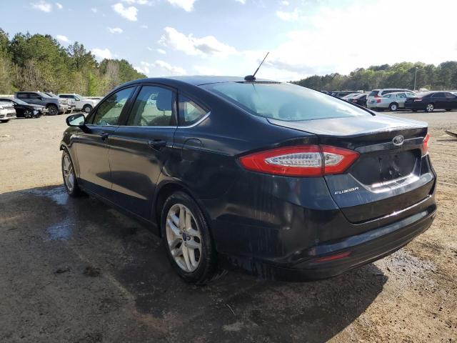 3FA6P0H78ER372996 - 2014 FORD FUSION SE BLUE photo 2