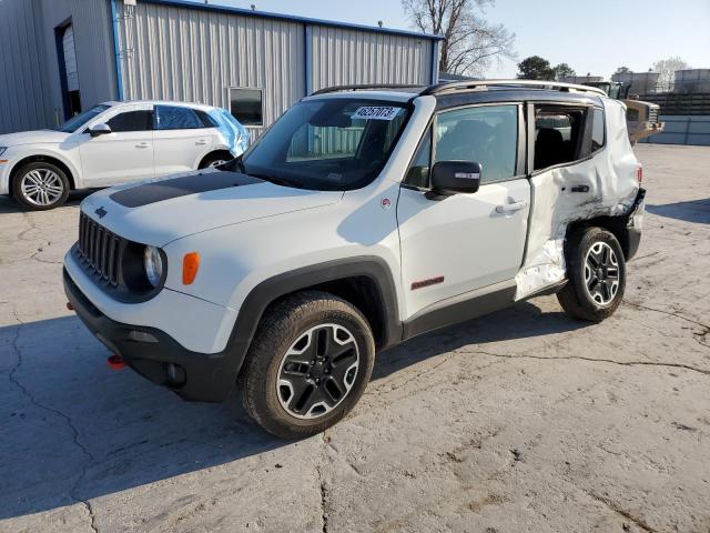 ZACCJBCB3HPG08149 - 2017 JEEP RENEGADE TRAILHAWK WHITE photo 1