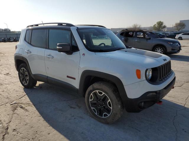 ZACCJBCB3HPG08149 - 2017 JEEP RENEGADE TRAILHAWK WHITE photo 4