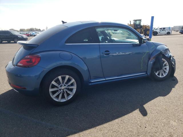 3VWJD7AT8KM719679 - 2019 VOLKSWAGEN BEETLE SE BLUE photo 3