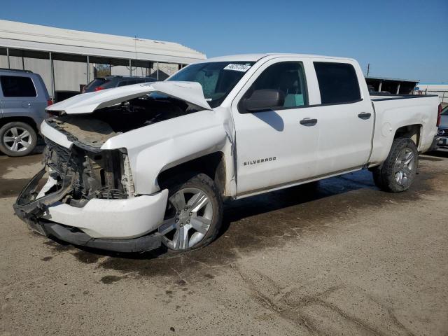 3GCPCPEC9JG394838 - 2018 CHEVROLET SILVERADO C1500 CUSTOM WHITE photo 1