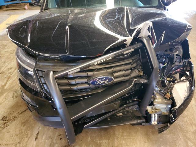 1FM5K8AR4JGB58406 - 2018 FORD EXPLORER POLICE INTERCEPTOR BLACK photo 11