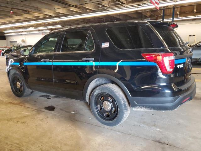 1FM5K8AR4JGB58406 - 2018 FORD EXPLORER POLICE INTERCEPTOR BLACK photo 2