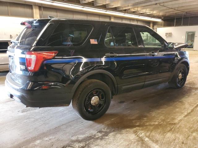 1FM5K8AR4JGB58406 - 2018 FORD EXPLORER POLICE INTERCEPTOR BLACK photo 3