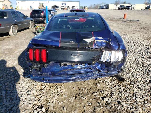 1FA6P8CF0F5412599 - 2015 FORD MUSTANG GT BLUE photo 6