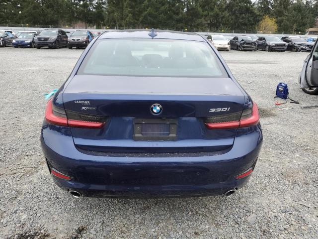 3MW5R7J02L8B26953 - 2020 BMW 330XI BLUE photo 6