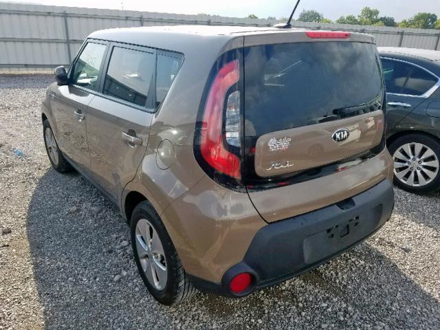 KNDJN2A28F7150049 - 2015 KIA SOUL  photo 3