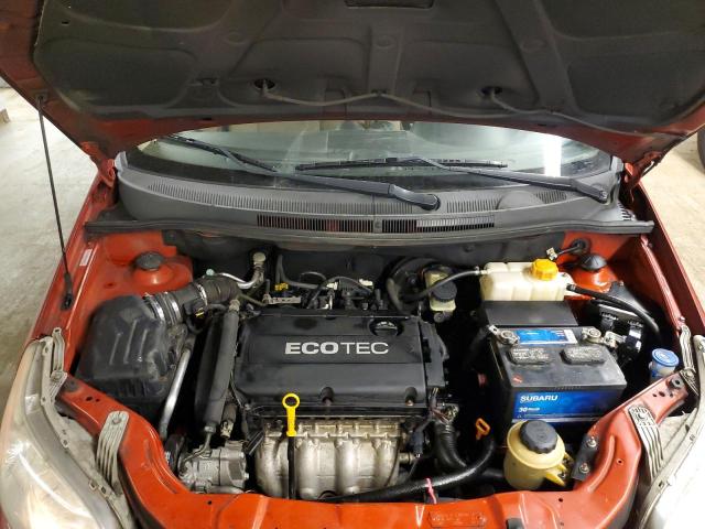 KL1TD6DE3BB122196 - 2011 CHEVROLET AVEO LS 红色 照片 11