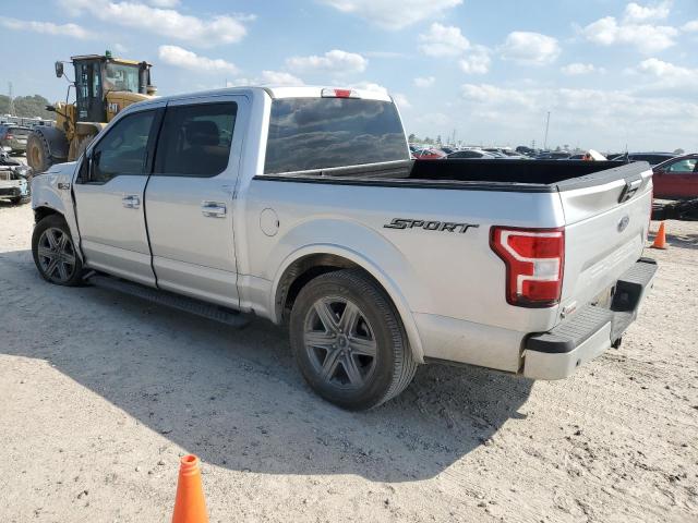 1FTEW1C57JKC40640 - 2018 FORD F150 SUPERCREW SILVER photo 2
