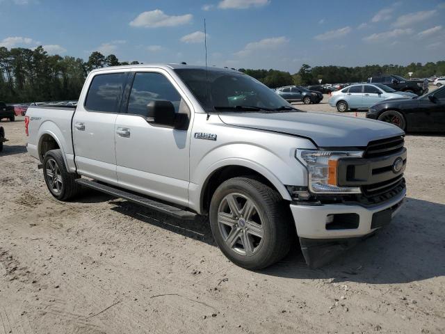 1FTEW1C57JKC40640 - 2018 FORD F150 SUPERCREW SILVER photo 4