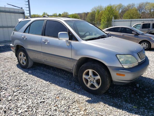 JTJGF10U420123970 - 2002 LEXUS RX 300 SILVER photo 4