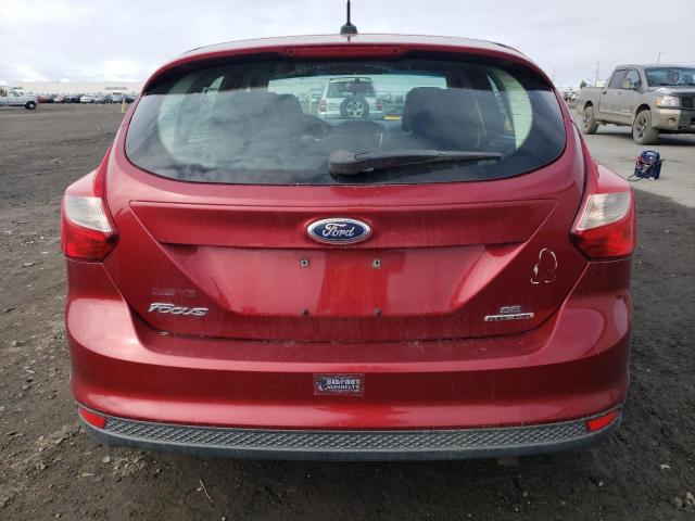 1FADP3K21DL344122 - 2013 FORD FOCUS SE RED photo 6