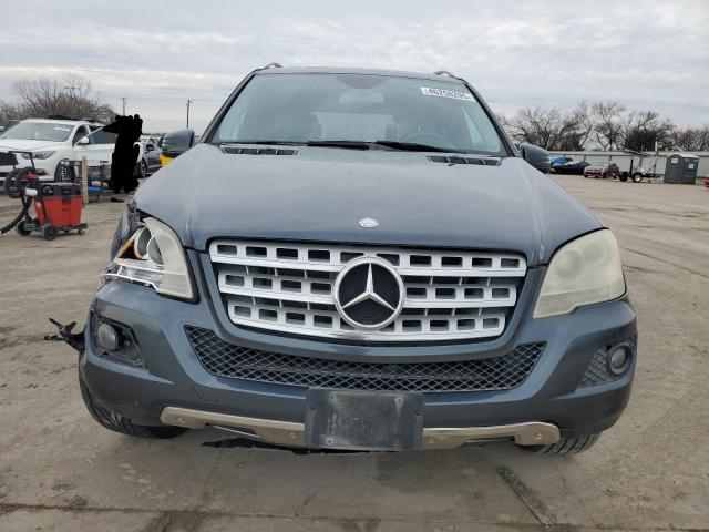 4JGBB8GB7BA640207 - 2011 MERCEDES-BENZ ML 350 4MATIC GRAY photo 5