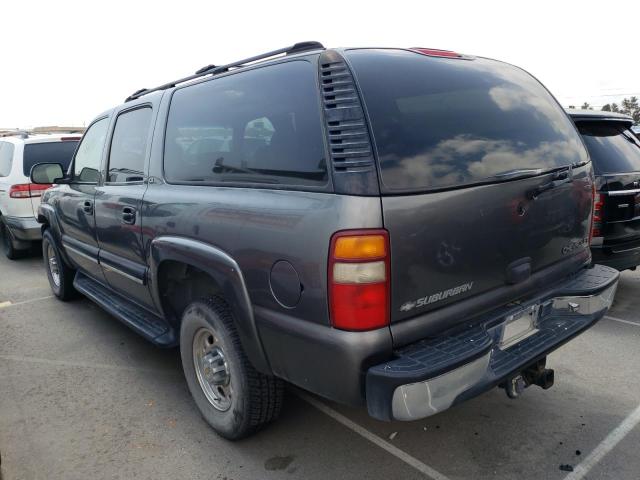 3GNGK26G61G251716 - 2001 CHEVROLET SUBURBAN K2500 GRAY photo 2