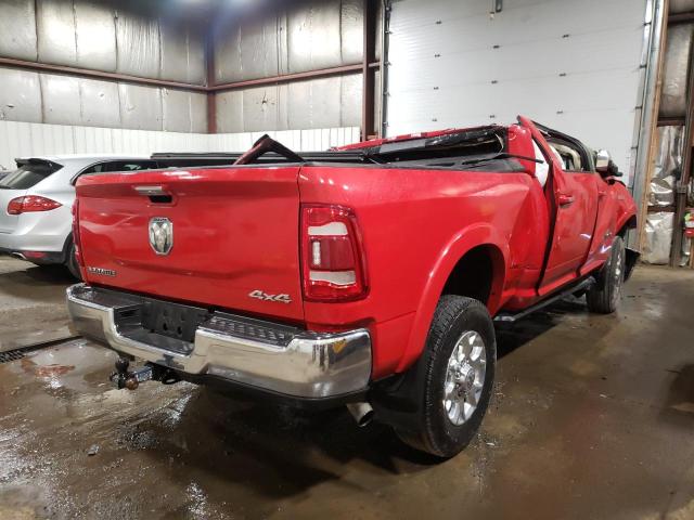 3C6UR5FJ4NG229232 - 2022 RAM 2500 LARAMIE RED photo 4