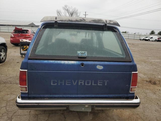 1GNCS18R4H8218432 - 1987 CHEVROLET BLAZER S10 BLUE photo 6