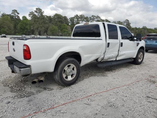 1FTWW30R28EE01606 - 2008 FORD F350 SRW SUPER DUTY WHITE photo 3