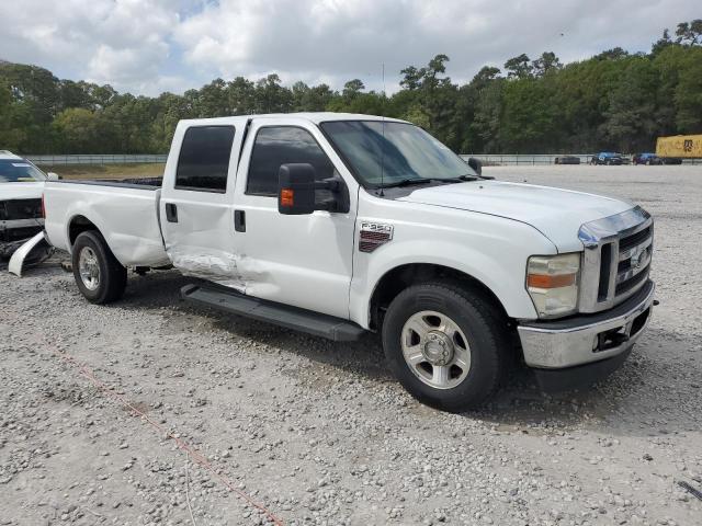 1FTWW30R28EE01606 - 2008 FORD F350 SRW SUPER DUTY WHITE photo 4