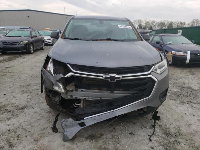 1GNEVFKW7KJ283934 - 2019 CHEVROLET TRAVERSE LS GRAY photo 5