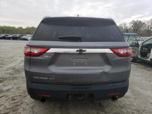 1GNEVFKW7KJ283934 - 2019 CHEVROLET TRAVERSE LS GRAY photo 6