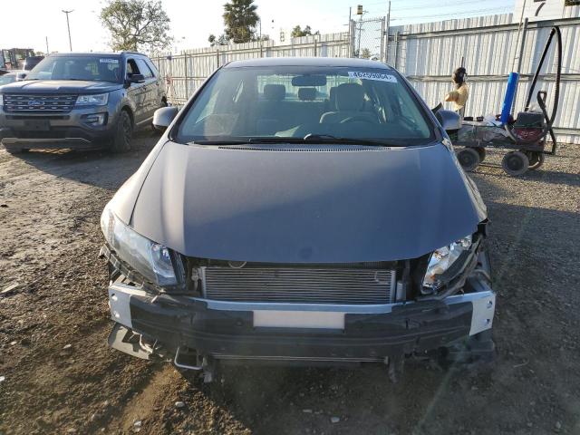 19XFB2F53DE226078 - 2013 HONDA CIVIC LX GRAY photo 5