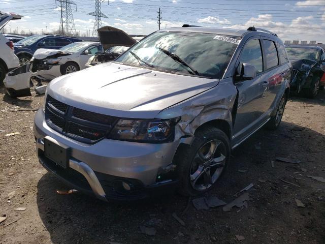 3C4PDCGG4GT162783 - 2016 DODGE JOURNEY CROSSROAD SILVER photo 1