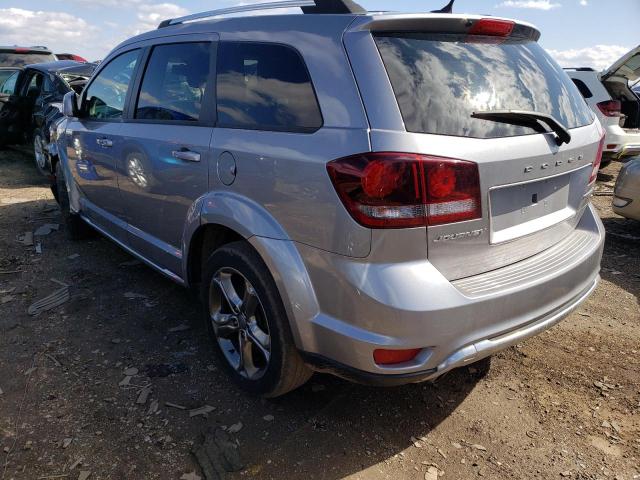 3C4PDCGG4GT162783 - 2016 DODGE JOURNEY CROSSROAD SILVER photo 2