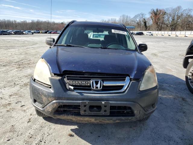 SHSRD68504U202092 - 2004 HONDA CR-V LX BLUE photo 5