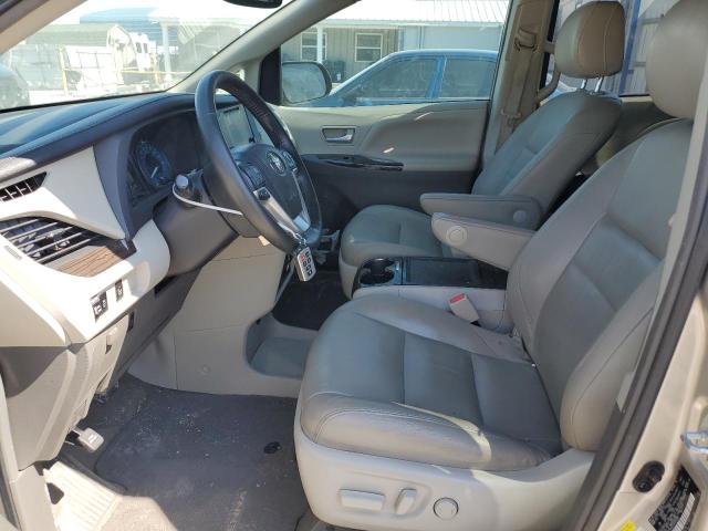 5TDYK3DC3FS573497 - 2015 TOYOTA SIENNA XLE TAN photo 7