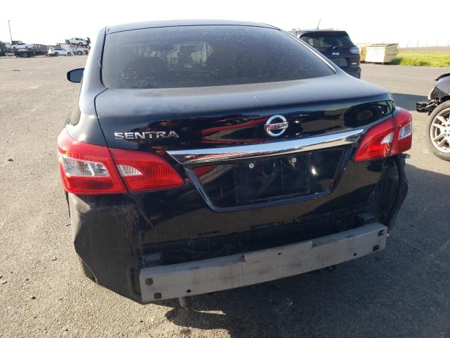 3N1AB7APXKY422694 - 2019 NISSAN SENTRA S BLACK photo 6