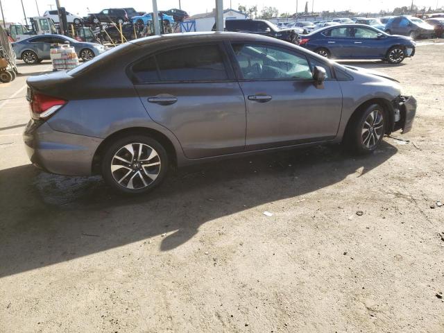 2HGFB2F8XFH554763 - 2015 HONDA CIVIC EX GRAY photo 3